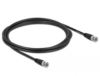 DeLOCK 80082 coax-kabel 2 m BNC Zwart