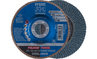PFERD PFC 125 Z 40 SG POWER STEELOX fornitura per utensili rotanti per molatura/levigatura Metallo