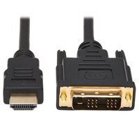 Tripp Lite P566-006 adapter kablowy 1,83 m HDMI DVI-D Czarny