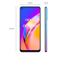 OPPO A94 5G 16,3 cm (6.43") Dual-SIM ColorOS 11.1 USB Typ-C 8 GB 128 GB 4310 mAh Blau