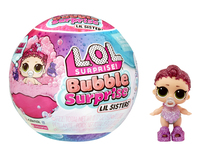 L.O.L. Surprise! Bubble Surprise Lil Sisters Asst in PDQ