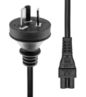 ProXtend PC-IC5-002 câble électrique Noir 2 m Prise d'alimentation type I Coupleur C5