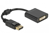 DeLOCK 61008 video kabel adapter 0,15 m DisplayPort DVI-D Zwart