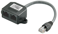 Microconnect MPK418 cavo di rete Nero 0,15 m Cat5e F/UTP (FTP)