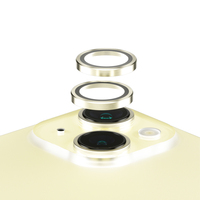 PanzerGlass ® Hoops™ Kameraschutz iPhone 15 | 15 Plus | Gelb