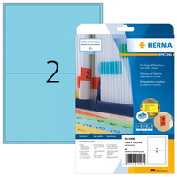 HERMA 4498 etiqueta de impresora Azul Etiqueta para impresora autoadhesiva