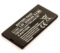 CoreParts MSPP2683 ricambio per cellulare Batteria Nero