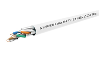 Lanview LVN122432 hálózati kábel Fehér 305 M Cat6a U/FTP (STP)