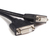 StarTech.com DMSDVIDVI1 video átalakító kábel 0,2 M DMS 2x DVI-I Fekete