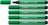 STABILO Pen 68 MAX filctoll Zöld 5 dB