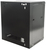 Intellinet Network Cabinet, Wall Mount (Standard), 9U, Usable Depth 260mm/Width 510mm, Black, Flatpack, Max 60kg, 19", Metal & Glass Door, Back Panel, Removeable Sides,Suitable ...