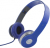Esperanza EH145B hoofdtelefoon/headset Hoofdtelefoons Bedraad Hoofdband Muziek Blauw