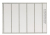 Leitz 66520001 étiquette auto-collante Rectangle aux angles arrondis Blanc