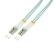 LogiLink FP3LC40 kabel optyczny 40 m 2x LC OM3 Turkusowy