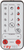 Raytec VAR-RC-V1 remote control IR Wireless Lighting Press buttons