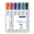 Staedtler Lumocolor whiteboard marker 351 markeerstift 6 stuk(s) Kogelpunt Zwart, Blauw, Groen, Oranje, Rood, Violet