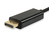 Equip 133467 video átalakító kábel 1,8 M USB C-típus DisplayPort Fekete