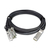PLANET CB-QSFP4X10G-3M InfiniBand/fibre optic cable QSFP+ 4x SFP+ Noir