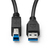 Microconnect USB3.0AB1B cavo USB 1 m USB 3.2 Gen 1 (3.1 Gen 1) USB A USB B Nero