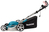 Makita ELM4620 grasmaaier Zwart, Blauw AC