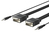 Vivolink PROVGAS15 video átalakító kábel 15 M VGA (D-Sub) + 3.5mm Fekete