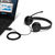 Lenovo 4XD0X88524 headphones/headset Wired Head-band Office/Call center Black