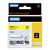 DYMO Rhino Etichette in vinile industriale | 24 mm x 5,5 m | Stampa nera su giallo | Autoadesive | per LabelManager e Rhino Label Makers