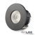 Article picture 2 - Cover aluminium round black opal for recessed spotlight SYS-68