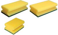 HYGOCLEAN Eponge de nettoyage CLASSIC, 150 x 70 mm, jaune (6495377)