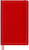 Notes MOLESKINE Classic L (13x21 cm) gładki, twarda oprawa, scarlet red, 400 stron, czerwony