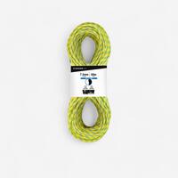 Climbing And Mountaineering Half Rope - Abseil Ice 7.5mm X 60m Yellow - One Size