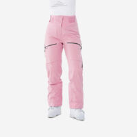 Women’s Ski Trousers Fr500 - Pink - UK 20 / FR 50