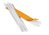 Durable FLEXIFIX Self-Adhesive Filing Strip Binding Clip Bar | 100 Pack | White