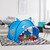 Pop Up Spielzelt "Hai" in Blau/ Rot 10033025_0