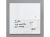 Glasmagneetbord Sigel Artverum 480x480x15mm super wit