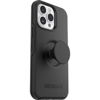 OtterBox Otter + Pop Symmetry antimikrobiell Apple iPhone 14 Pro Max - Schwarz - Schutzhülle