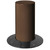 Barcelona Retractable Steel Bollard - (206612) 220mm Diameter - RAL 8017 - Chocolate Brown