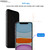 KAPSOLO Privacy Schutzglas KAP30296 Apple iPhone X