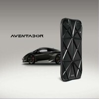 Aventador V12 Hülle für iPhone 4, 4S - Schwarz