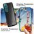 NALIA Matt Hybrid Protective Cover compatible with Samsung Galaxy S24 Case, Semi-Transparent Shockproof Hard Back & Silicone Impact Protection Frame, Frosted Anti-Shock Phonecas...