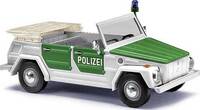 Busch 52713 H0 Sürgősségi jármű modell Volkswagen 181-es kölni rendőrségi futárkocsi