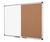 Bi-Office Maya Combination Board Cork/Magnetic Whiteboard Aluminium Frame 1200x900mm