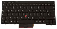 Keyboard (GERMAN) 04X1327, Keyboard, German, Lenovo, ThinkPad X230/L430/L530/T430/T430s/T530/W530 Einbau Tastatur