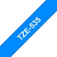 TZE-535 TAPE 12 MM - LAMINATED 8M WHITE ON BLUE Egyéb