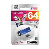 64Gb Touch 835 Usb Flash , Drive Usb Type-A 2.0 Blue ,