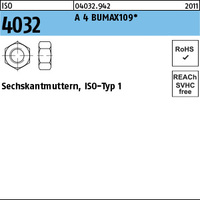 ISO 4032 A 4 BUMAX109 M 6 A 4-109 S