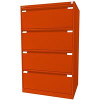 Suspension file cabinet, 2-track