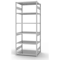 Boltless shelving unit system, medium duty