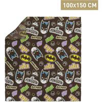 MANTA PARA PERRO 100 X 150 CM BATMAN BLACK