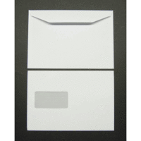 Briefumschläge C5 90g/qm gummiert Sonderfenster VE=1000 St. weiß
